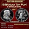 1958 Proof Franklin Half Dollar Near Top Pop! 50c pr68 DCAM SEGS