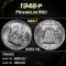 1948-p Franklin Half Dollar 50c Grades ms64 fbl