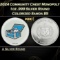 2024 Community Chest Monopoly 1oz .999 Silver Round Colorized Samoa Round