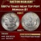 1897-s Morgan Dollar Toned Near Top Pop! 1 ms67+ SEGS