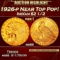 1926-p Gold Indian Quarter Eagle Near Top Pop! $2 1/2 ms66 USCG