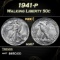 1941-p Walking Liberty Half Dollar 50c ms67 SEGS