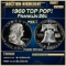 1960 Proof Franklin Half Dollar TOP POP! 50c pr69 DCAM SEGS