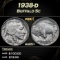 1938-d Buffalo Nickel 5c Grades ms65+