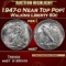 1947-d Walking Liberty Half Dollar Near Top Pop! 50c ms67 SEGS