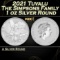 2021 Tuvalu The Simpsons Family - 1 oz Silver Round Round