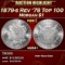 1879-s Rev '78 Top 100 Morgan Dollar $1 ms64+ SEGS
