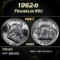 1962-d Franklin Half Dollar 50c Grades ms65
