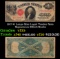 1917 $1 Large Size Legal Tender Note Grades vf+ Signatures Elliott/Burke
