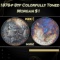 1878-p 8tf Morgan Dollar Colorfully Toned 1 Grades ms62