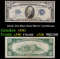 1934C $10 Blue Seal Silver Certificate Grades vf++
