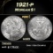 1921-p Morgan Dollar $1 ms65 ICG