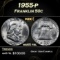 1955-p Franklin Half Dollar 50c Grades ms65 fbl