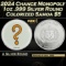 2024 Chance Monopoly 1oz .999 Silver Round Colorized Samoa Round
