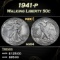 1941-p Walking Liberty Half Dollar 50c Grades ms64