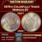 PCGS 1879-o Morgan Dollar Colorfully Toned 1 ms64+ PCGS