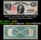 1917 $1 Large Size Legal Tender Note Grades xf+ Signatures Speelman/White