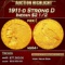 1911-d Strong D Gold Indian Quarter Eagle $2 1/2 ms64+ SEGS