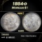1884-o Morgan Dollar . $1 ms65 ICG