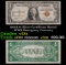 1935A $1 Silver Certificate Hawaii WWII Emergency Currency Grades vf+