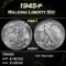 1945-p Walking Liberty Half Dollar 50c Grades ms64+