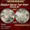 1922-p Peace Dollar Near Top Pop! 1 ms66+ SEGS