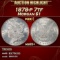 1878-p 7tf Morgan Dollar $1 ms65+ SEGS