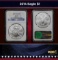 NGC 2014 Silver Eagle Dollar Early Releases $1 ms70 NGC