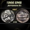 1966 SMS Jefferson Nickel 5c Grades sp68