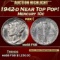 1942-d Mercury Dime Near Top Pop! 10c ms68 FSB SEGS