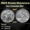 1925 Stone Mountain Old Commem Half Dollar 50c Grades ms65+