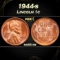 1944-s Lincoln Cent 1c Grades ms66 rb