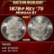 1878-p Rev '79 Morgan Dollar $1 ms66 SEGS
