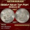 1896-p Morgan Dollar Near Top Pop! $1 ms67+ SEGS