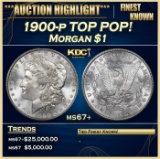 1900-p Morgan Dollar TOP POP! 1 ms67+ SEGS