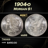 1904-o Morgan Dollar $1 Grades ms66