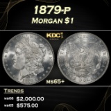1879-p Morgan Dollar $1 ms65+ SEGS