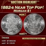 1882-s Morgan Dollar Near Top Pop! $1 ms67+ SEGS