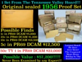 Original sealed 1956 United States Mint Proof Set Tennessee Valley Hoard