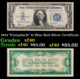 1934 $1 Blue Seal Silver Certificate 