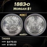 1883-o Morgan Dollar $1 Grades ms65+