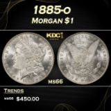 1885-o Morgan Dollar $1 Grades ms66