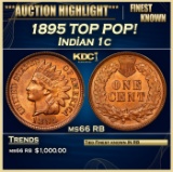 1895 Indian Cent TOP POP! 1c ms66 RB SEGS