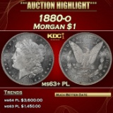1880-o Morgan Dollar $1 ms63+ PL SEGS