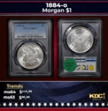 PCGS 1884-o Morgan Dollar $1 ms63 PCGS