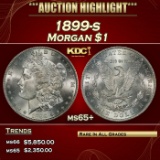 1899-s Morgan Dollar $1 ms65+ SEGS