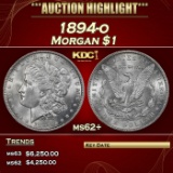 1894-o Morgan Dollar $1 ms62+ USCG