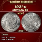 1921-d Morgan Dollar $1 ms66+ SEGS