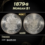 1879-s Morgan Dollar $1 Grades ms66
