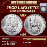 1900 Lafayette Lafayette Dollar 1 ms66 SEGS